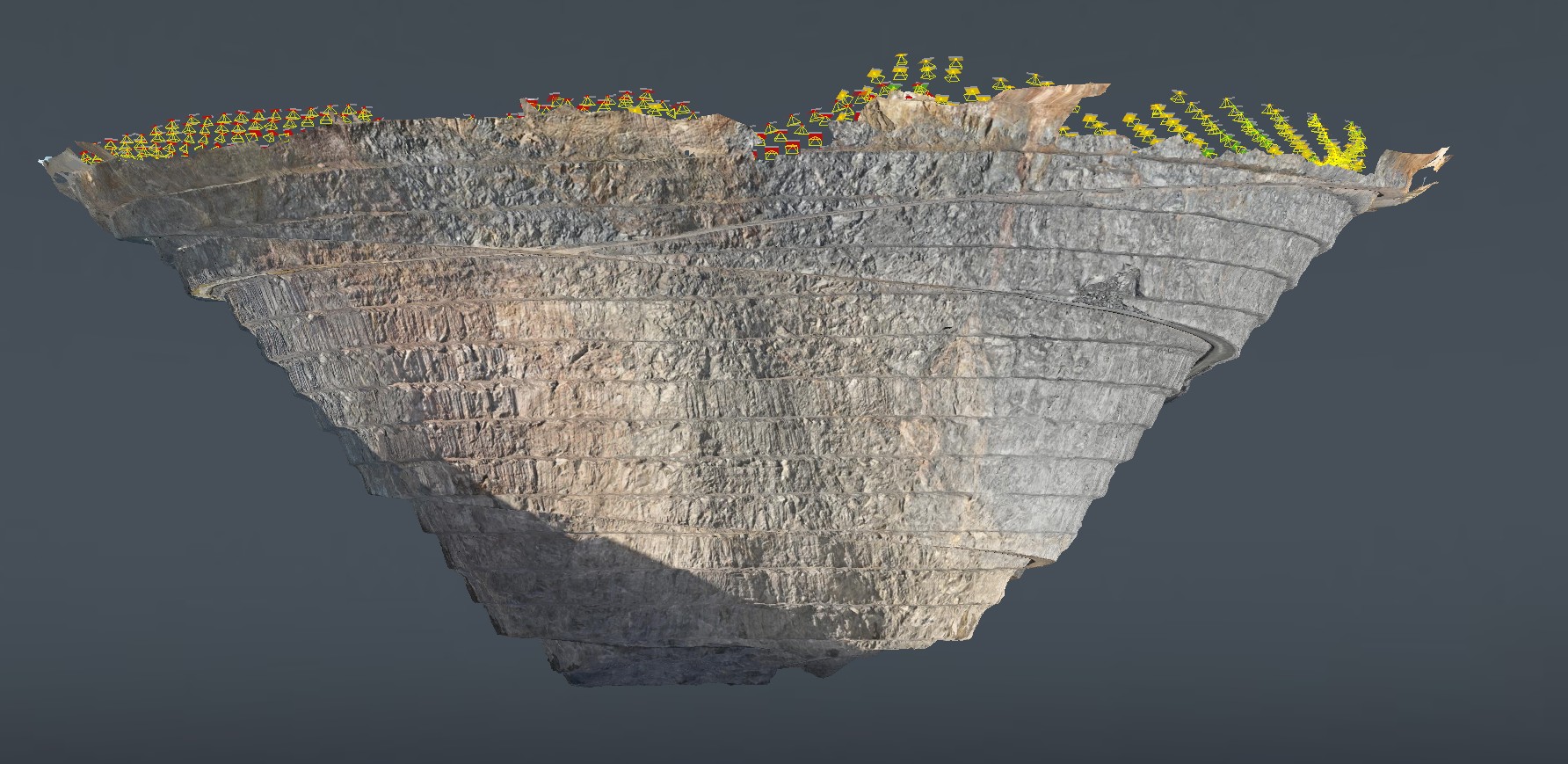 3D-модель карьера