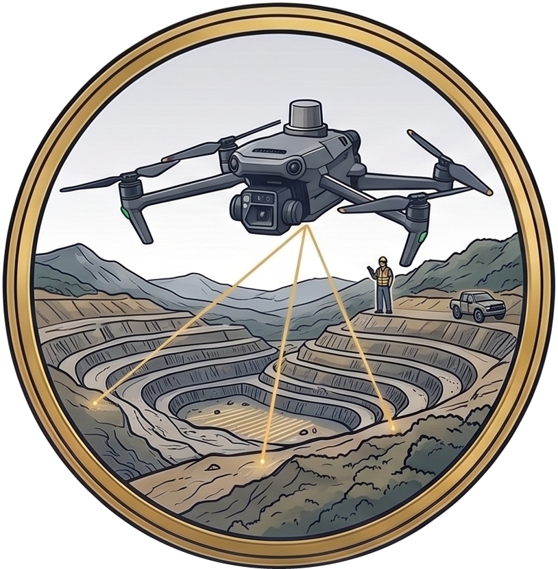 БПЛА для геодезии — DJI Mavic 3E RTK, Teodrone