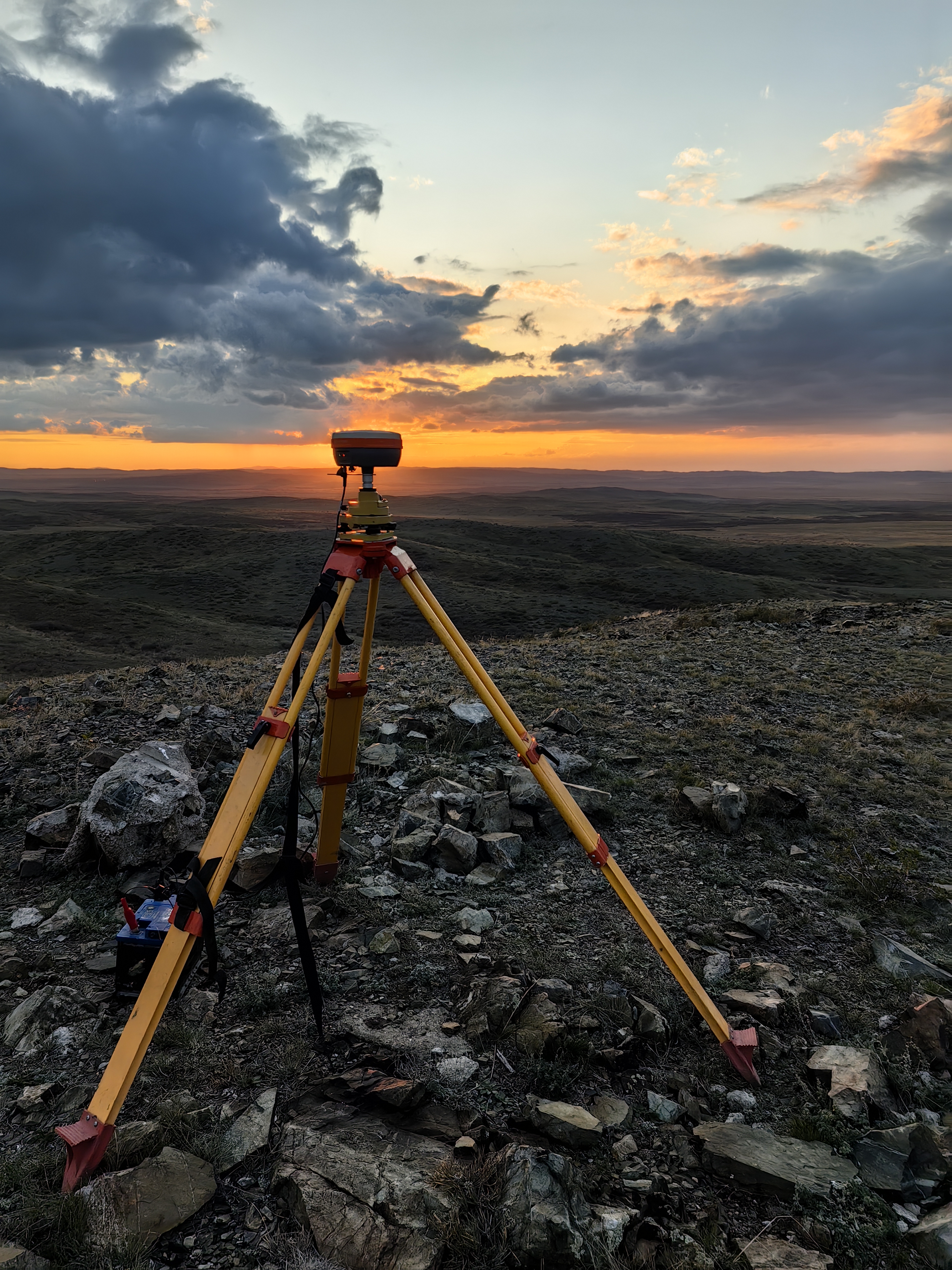 GNSS на закате